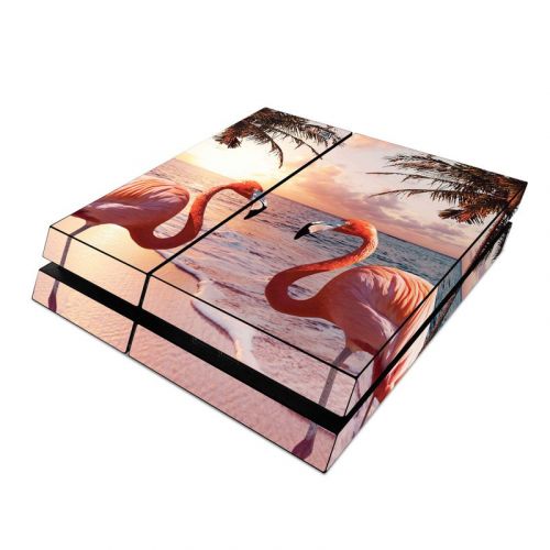 Flamingo Palm PlayStation 4 Skin