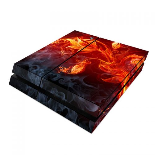 Flower Of Fire PlayStation 4 Skin