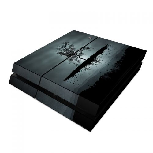 Flying Tree Black PlayStation 4 Skin