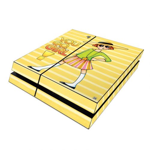 You Go Girl PlayStation 4 Skin