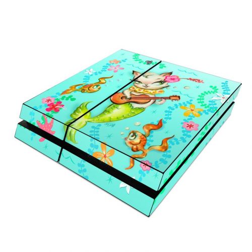 Merkitten with Ukelele PlayStation 4 Skin