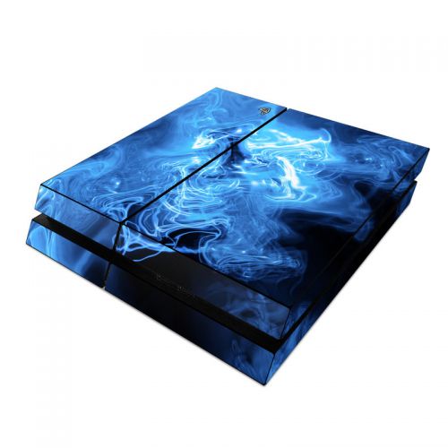 Blue Quantum Waves PlayStation 4 Skin