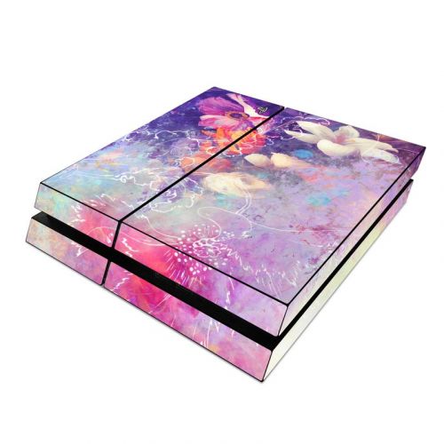 Sketch Flowers Lily PlayStation 4 Skin