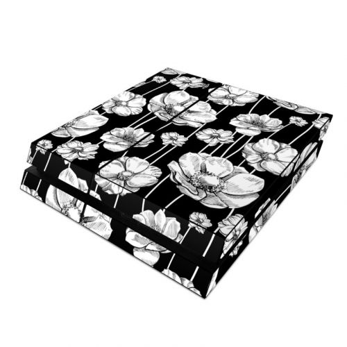 Striped Blooms PlayStation 4 Skin