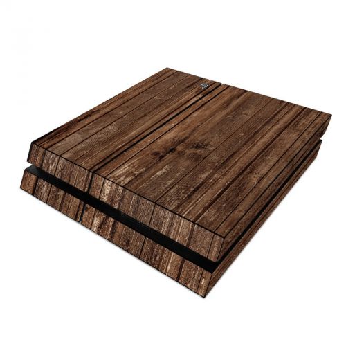 Stripped Wood PlayStation 4 Skin