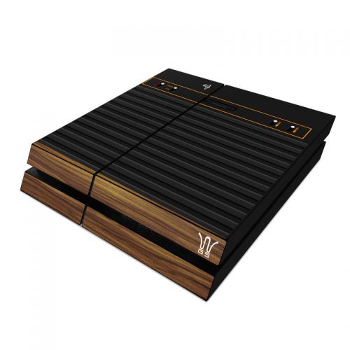 Wooden Gaming System PlayStation 4 Skin