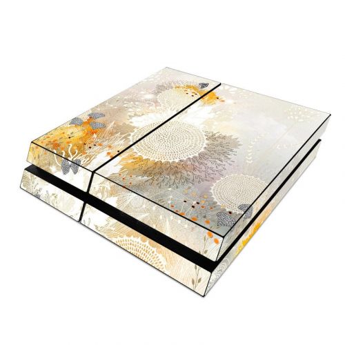 White Velvet PlayStation 4 Skin