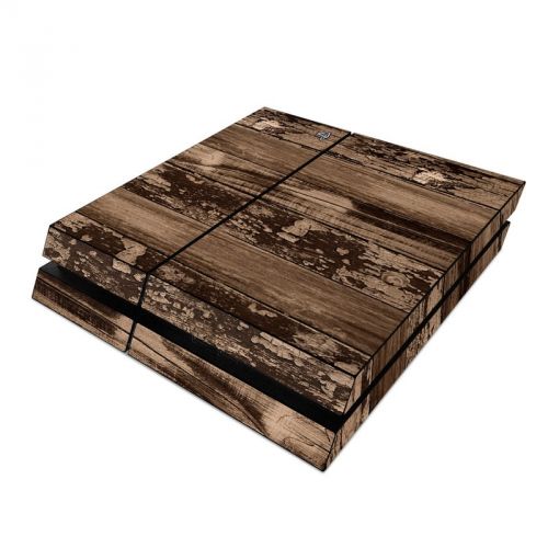 Weathered Wood PlayStation 4 Skin