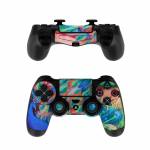 Coral Peacock PlayStation 4 Controller Skin