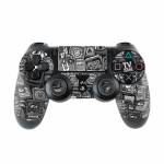 Distraction Tactic B&W PlayStation 4 Controller Skin