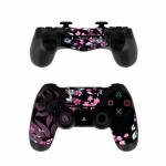Dark Flowers PlayStation 4 Controller Skin