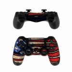 Old Glory PlayStation 4 Controller Skin