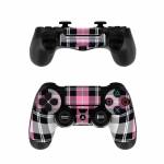 Pink Plaid PlayStation 4 Controller Skin