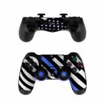 Thin Blue Line Hero PlayStation 4 Controller Skin