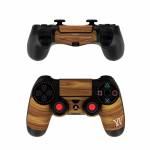 Wooden Gaming System PlayStation 4 Controller Skin