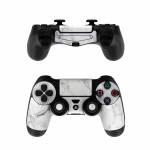 White Marble PlayStation 4 Controller Skin