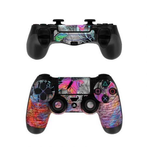 Butterfly Wall PlayStation 4 Controller Skin
