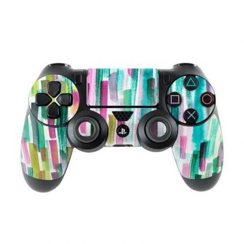 Colorful Brushstrokes PlayStation 4 Controller Skin