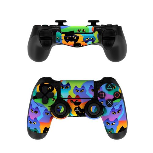 Rainbow Cats PlayStation 4 Controller Skin