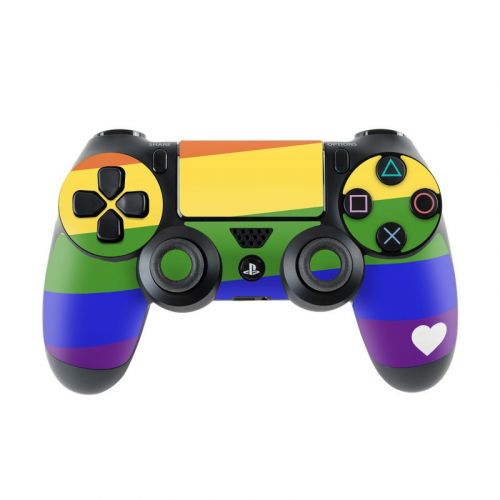 Rainbow Stripe PlayStation 4 Controller Skin