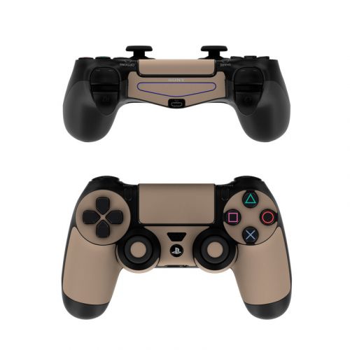 Solid State Flat Dark Earth PlayStation 4 Controller Skin