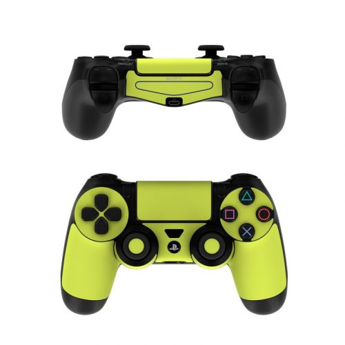 Solid State Lime PlayStation 4 Controller Skin