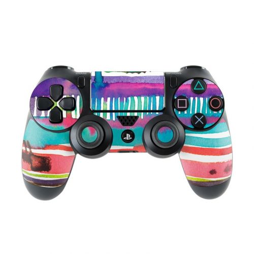 Watercolor Lines PlayStation 4 Controller Skin