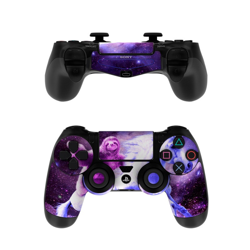 purple and black ps4 controller