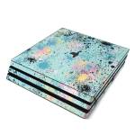 Abstract Ink Splatter PlayStation 4 Pro Skin