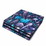 Brushstroke Palms PlayStation 4 Pro Skin