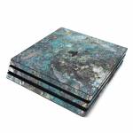 Gilded Glacier Marble PlayStation 4 Pro Skin