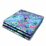 Lavender Flowers PlayStation 4 Pro Skin