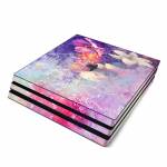 Sketch Flowers Lily PlayStation 4 Pro Skin