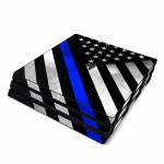 Thin Blue Line Hero PlayStation 4 Pro Skin