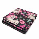 Unicorns and Roses PlayStation 4 Pro Skin