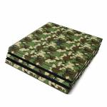 Woodland Camo PlayStation 4 Pro Skin