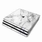 White Marble PlayStation 4 Pro Skin