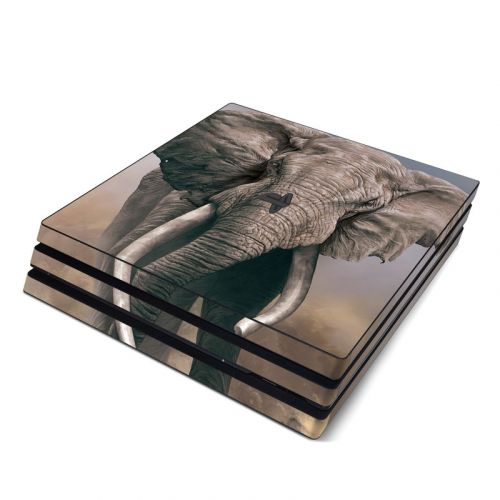 African Elephant PlayStation 4 Pro Skin