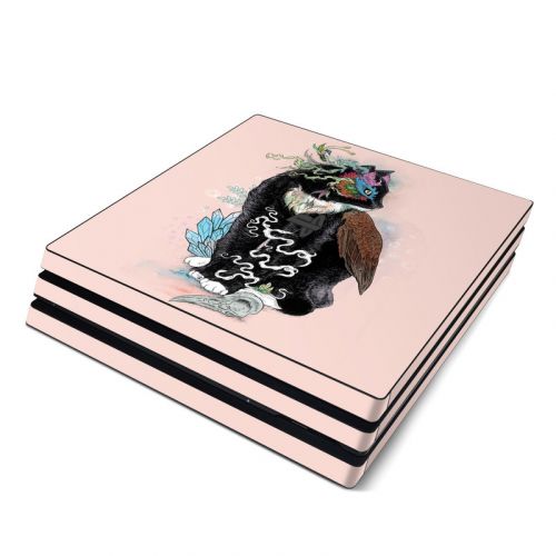 Black Magic PlayStation 4 Pro Skin