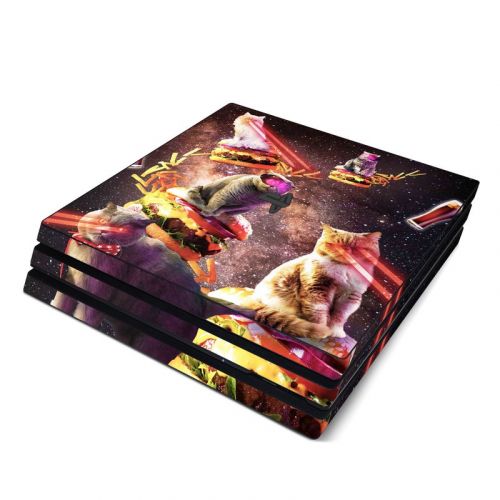 Burger Cats PlayStation 4 Pro Skin