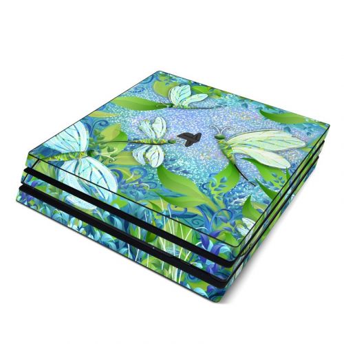 Dragonfly Fantasy PlayStation 4 Pro Skin