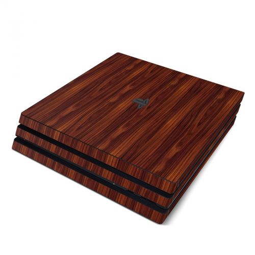 Dark Rosewood PlayStation 4 Pro Skin