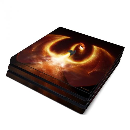 Fire Dragon PlayStation 4 Pro Skin