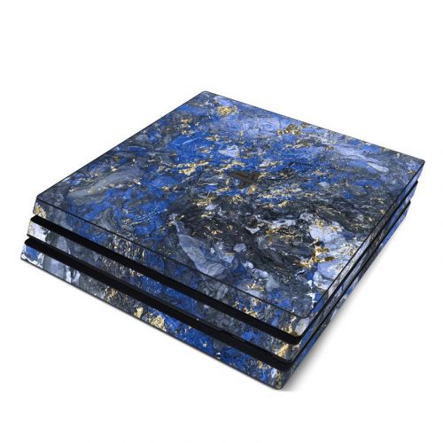 Gilded Ocean Marble PlayStation 4 Pro Skin