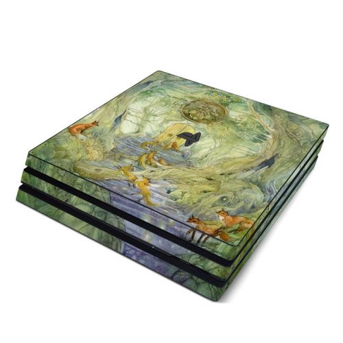Green Gate PlayStation 4 Pro Skin