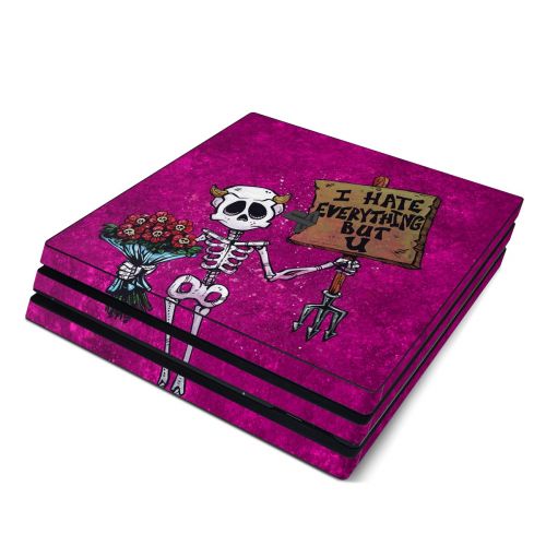 I Hate Everything But U PlayStation 4 Pro Skin