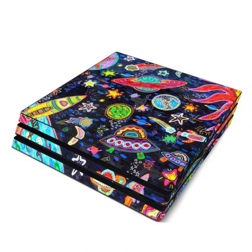 Out to Space PlayStation 4 Pro Skin
