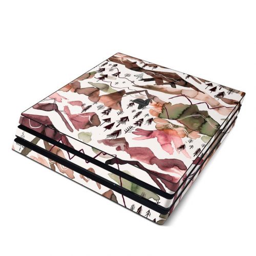 Red Mountains PlayStation 4 Pro Skin