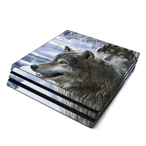 Snow Wolves PlayStation 4 Pro Skin