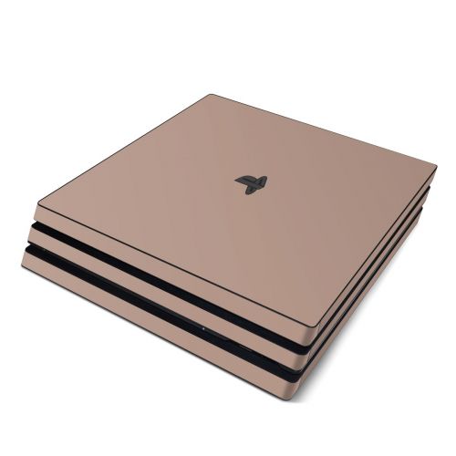 Solid State Rustic Pink PlayStation 4 Pro Skin